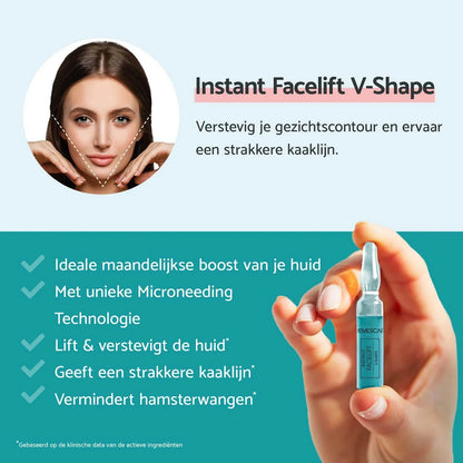 Instant Face Contour Lift – V-Shape Ampoules